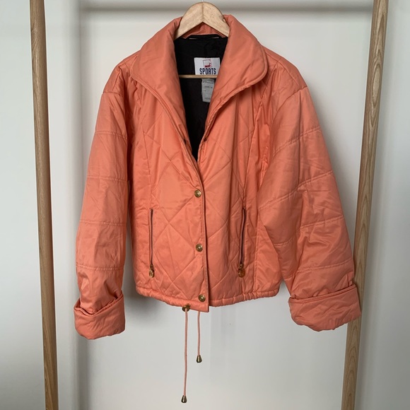 Mondi Jackets & Blazers - Vintage Mondi Sport Coral Winter Jacket